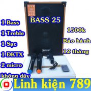 Loa kéo  bass 25 BNIB T10